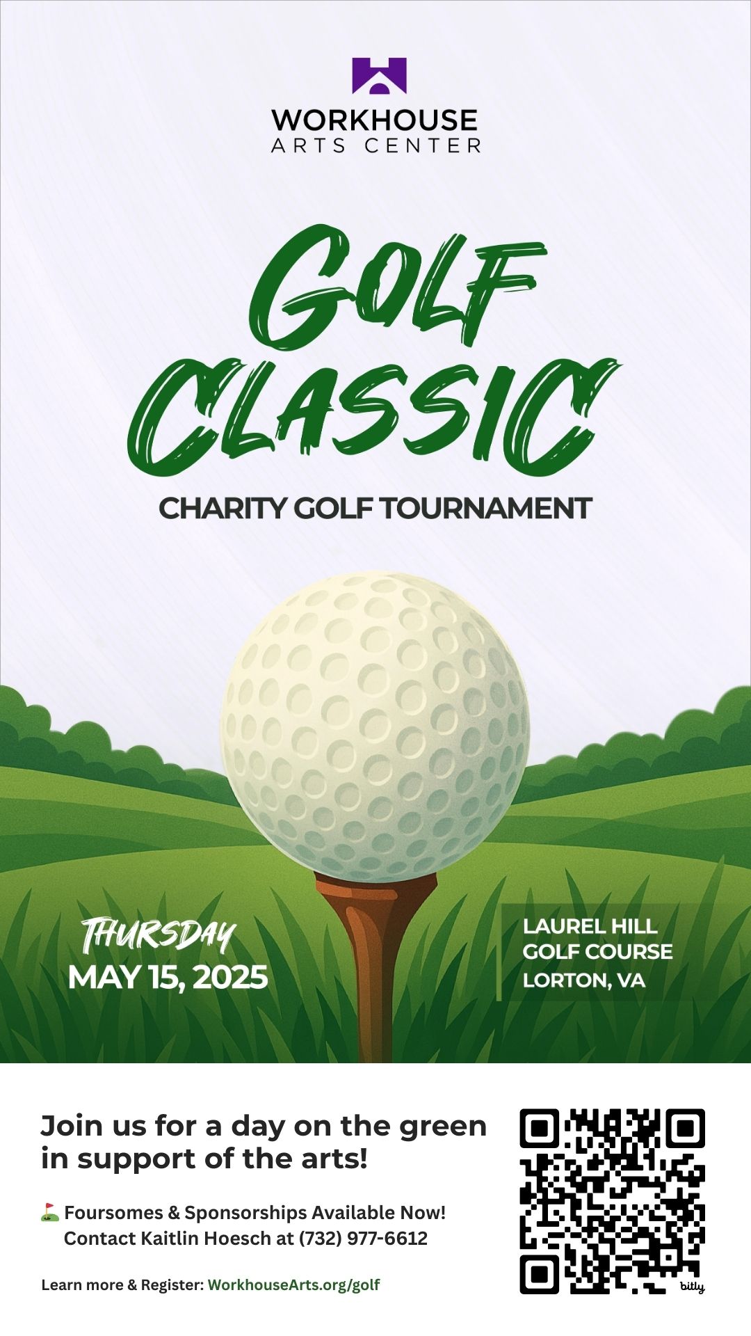 Workhouse Arts Center Annual Golf Tournament Fundraiser
