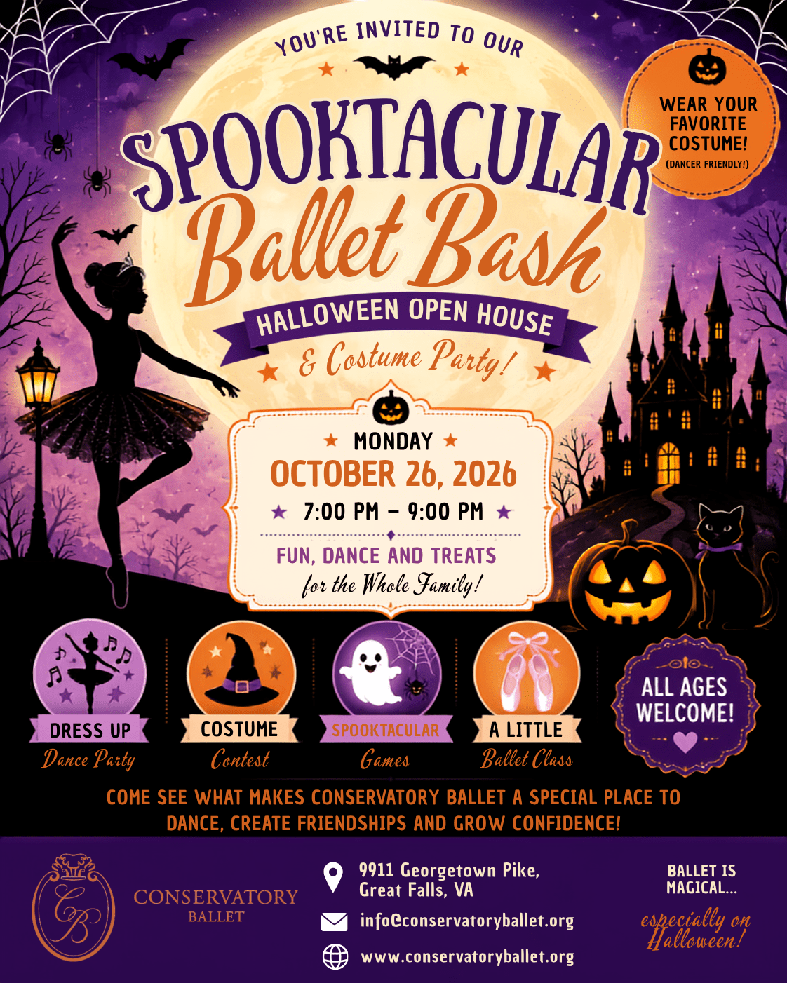 Spooktacular Ballet Bash!
