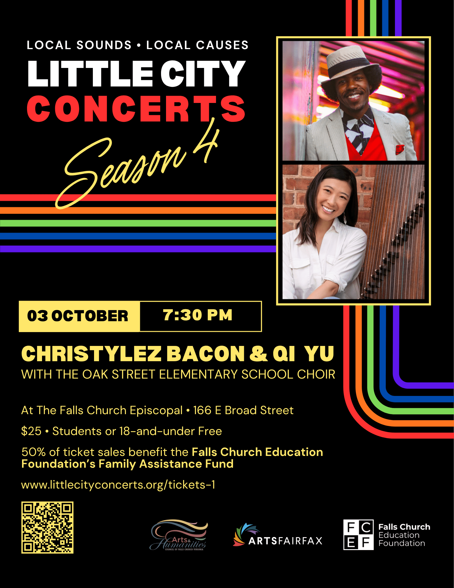 Details for 10/3 concert at Little City Concerts