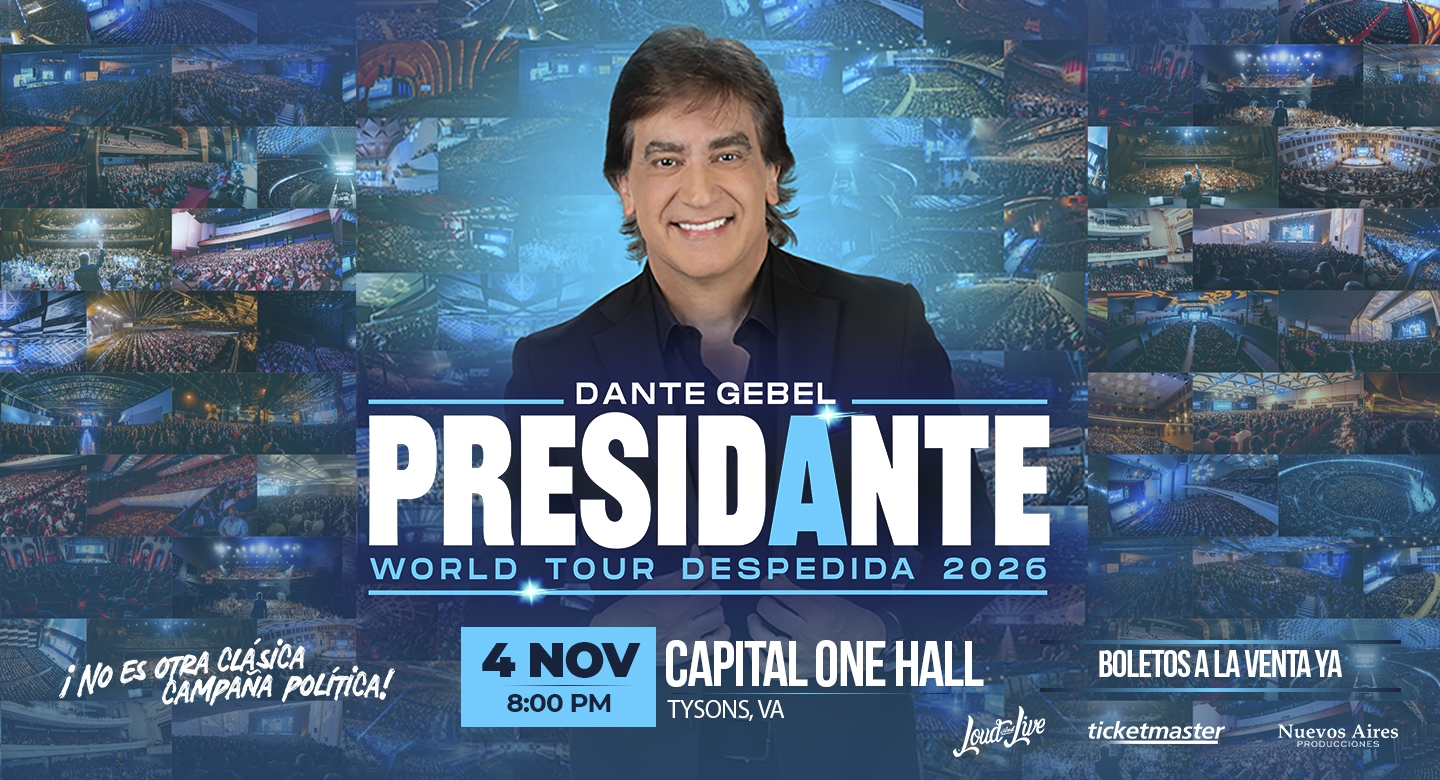 Dante Gebel World Tour Despedida 2026