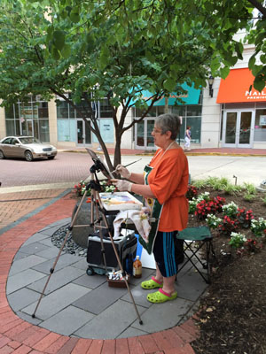 “Scenes in the City” Plein Air Festival Sponsored by Falls Church Arts