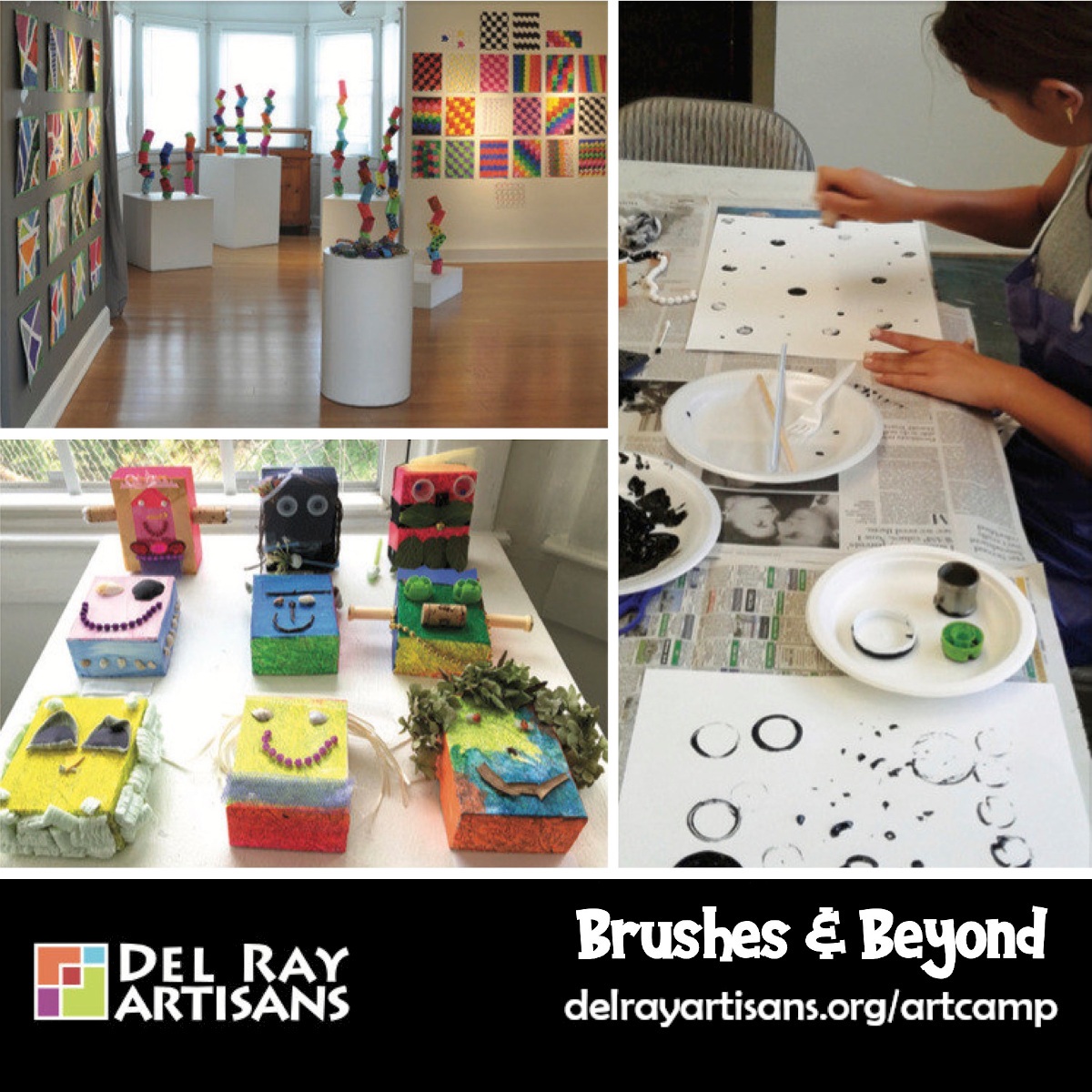 “Brushes & Beyond” Art Camp 2025