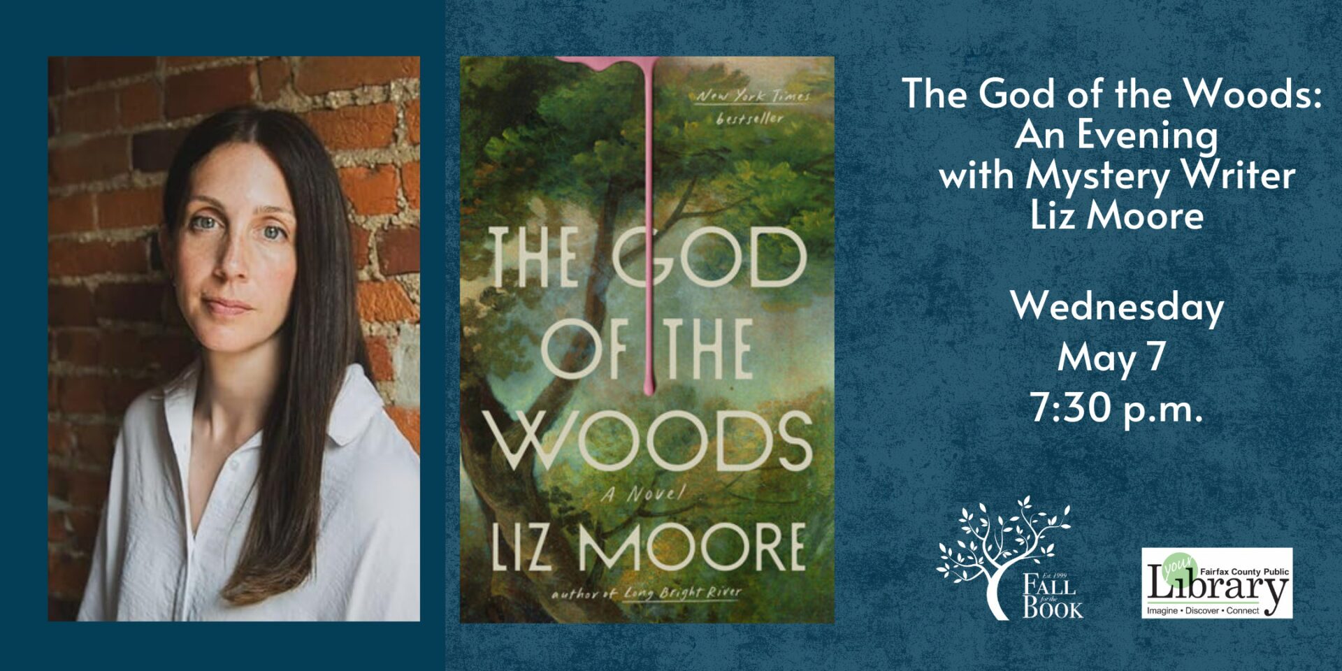 The God of the Woods: An Evening with Mystery Writer Liz Moore