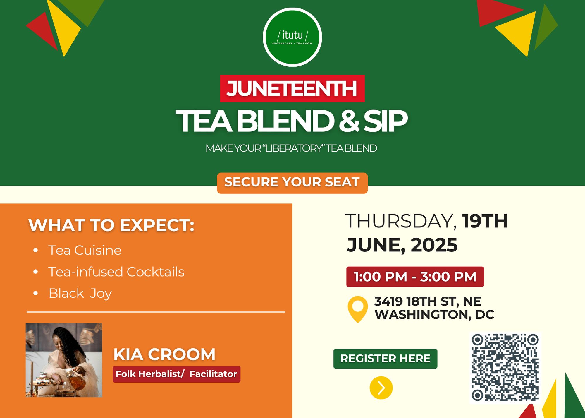 Juneteenth: Tea Blend & Sip