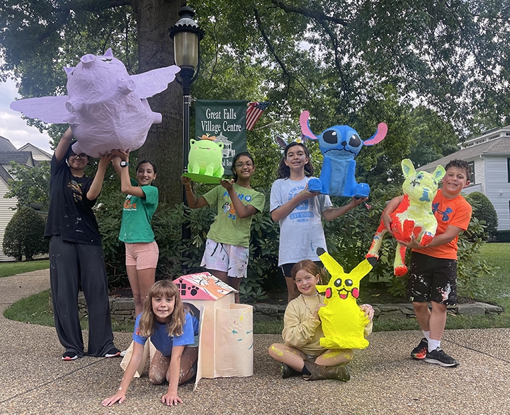 Paper Mache Summer Art Camp for Kids