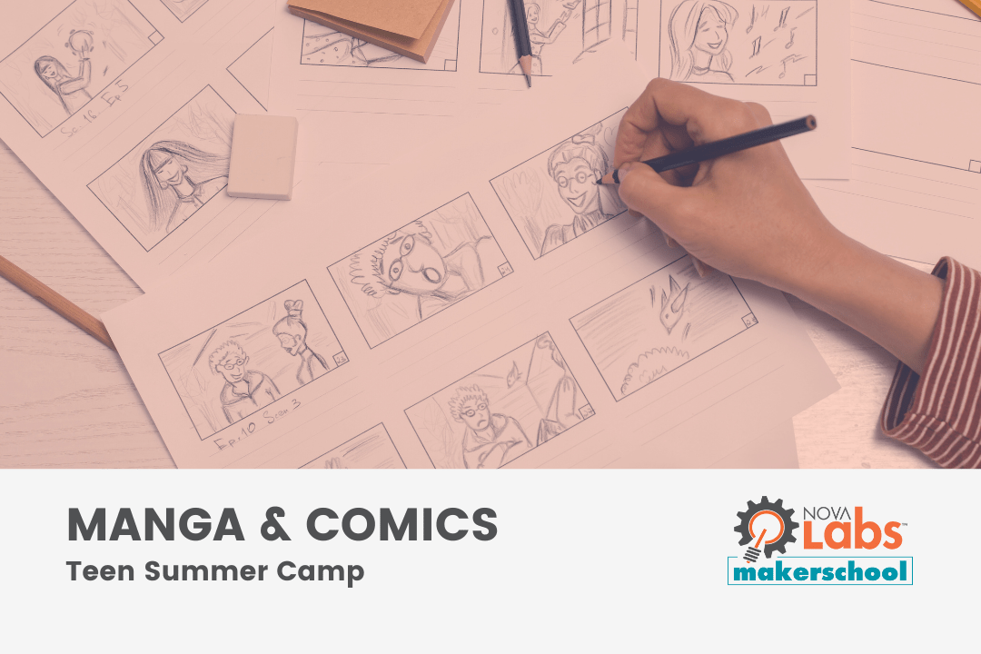 Manga & Comics Camp [Teens 12+]