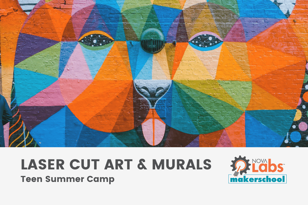 Laser Cut Art & Murals Camp [Teens 12+]