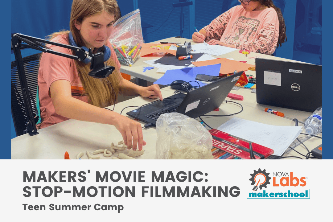Makers’ Movie Magic: Stop-Motion Filmmaking Camp [Teens 12+]