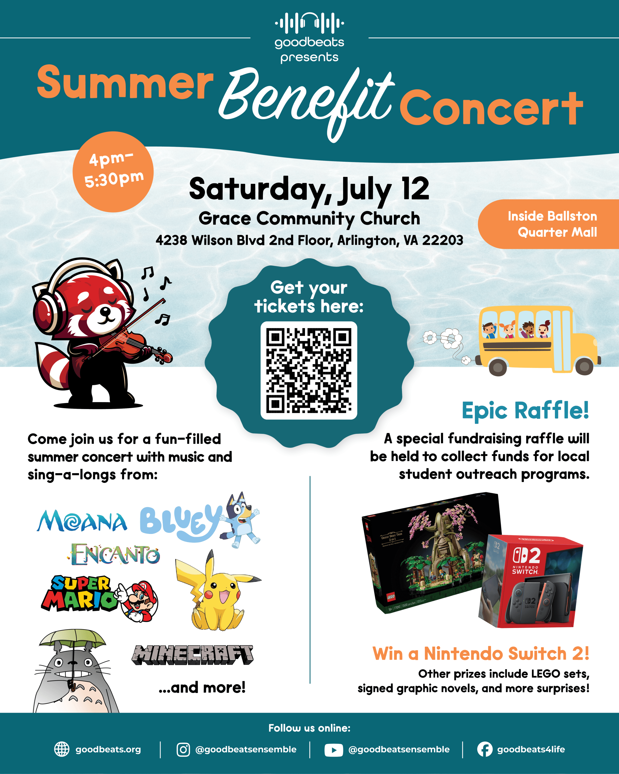 Summer Benefit Concert | Good Beats Ensemble