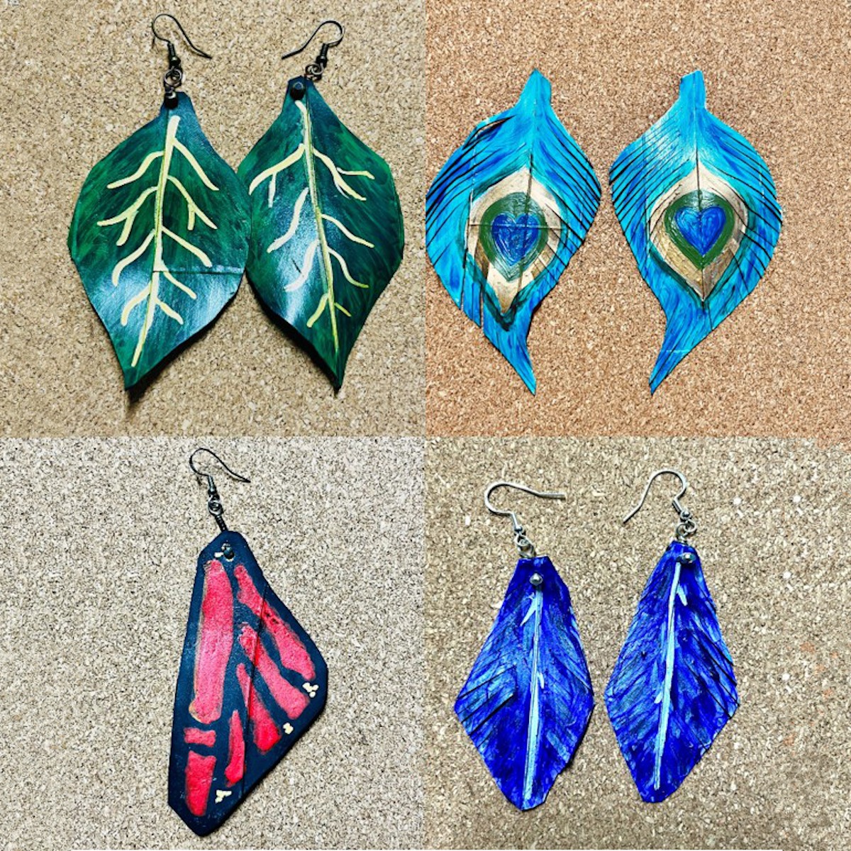 Eco-Chic Jewelry Workshop: Inner Tube Earrings
