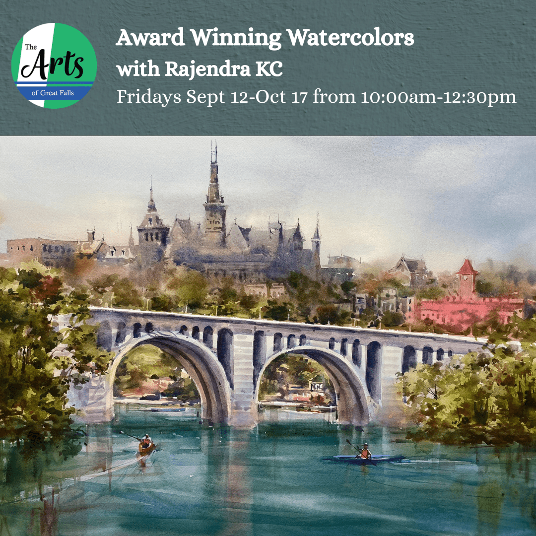 Award Winning Watercolors with Rajendra KC