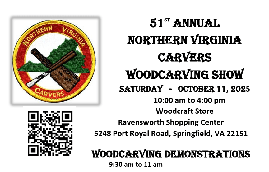 51st Annual Northern Virginia Carvers Woodcarving Show
