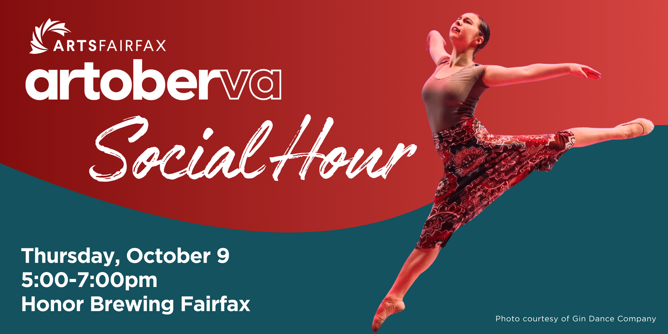 ArtsFairfax artoberVA Social Hour