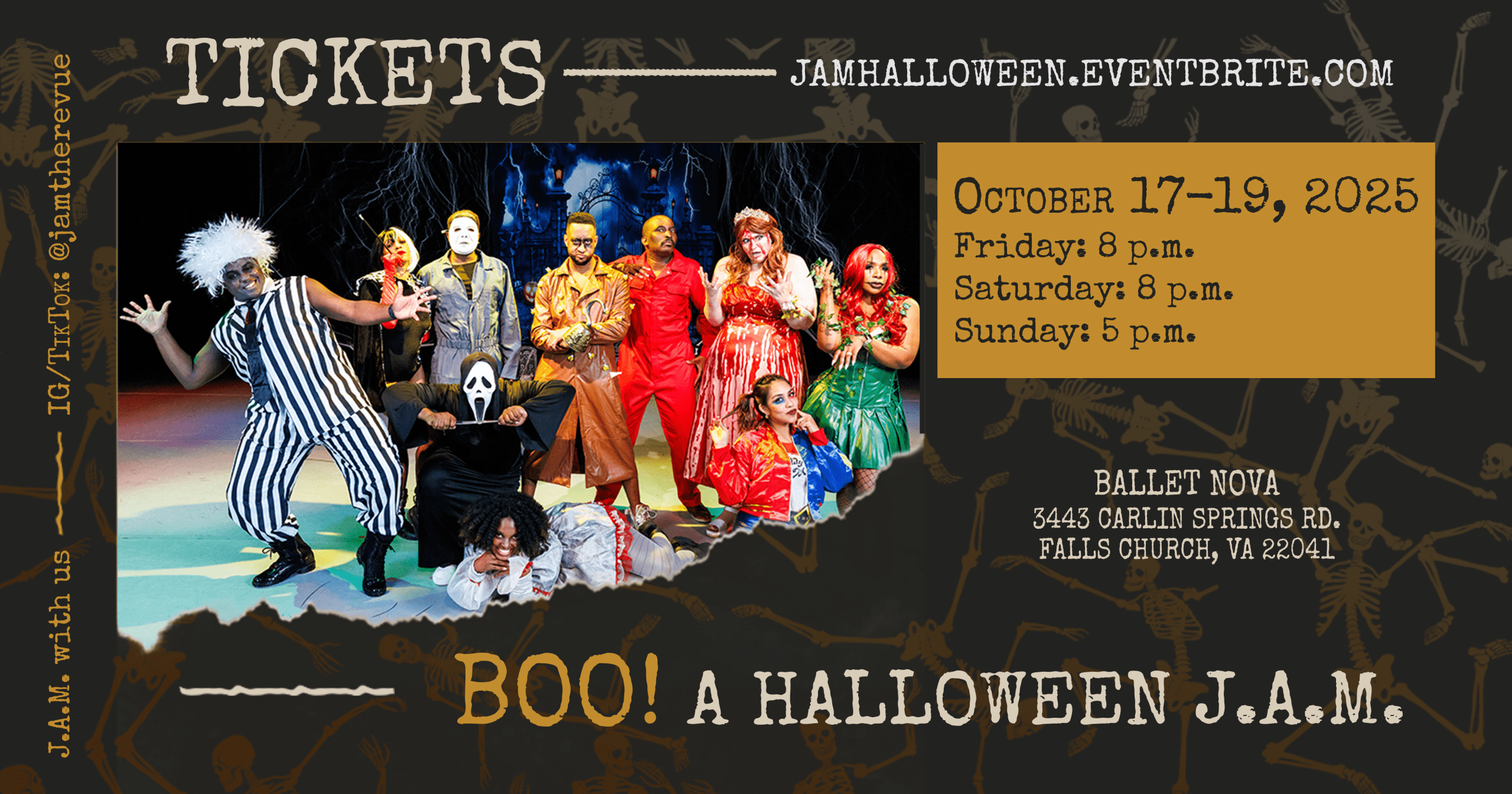 Boo! A Halloween J.A.M.– A Spooktacular Musical Revue