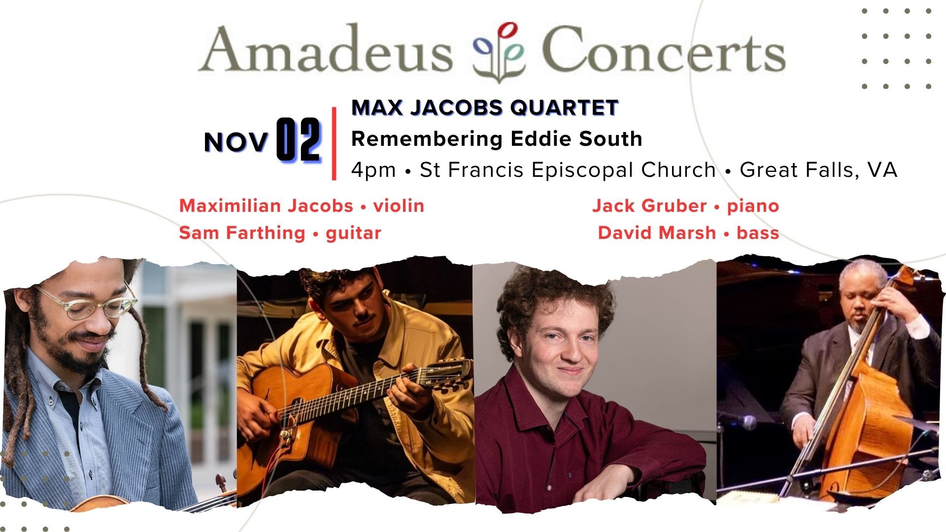 The Max Jacobs Quartet: Remembering Eddie South