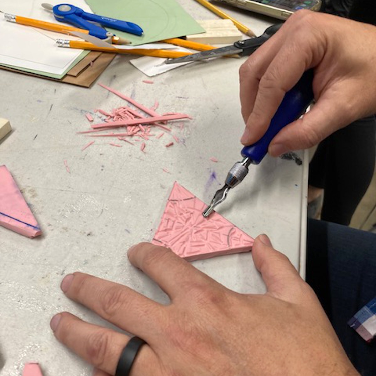 Linocut Block Printing Workshop (Register by 11/8)