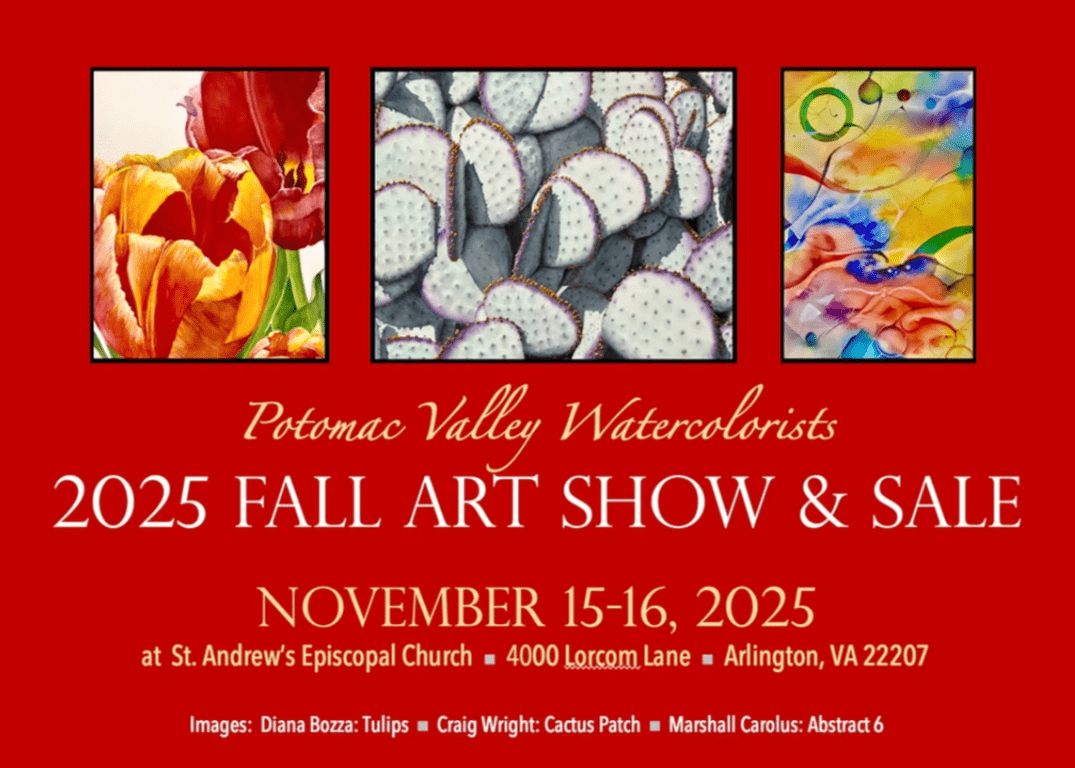 2025 Potomac Valley Watercolorists Annual Fall Art Show and Sale