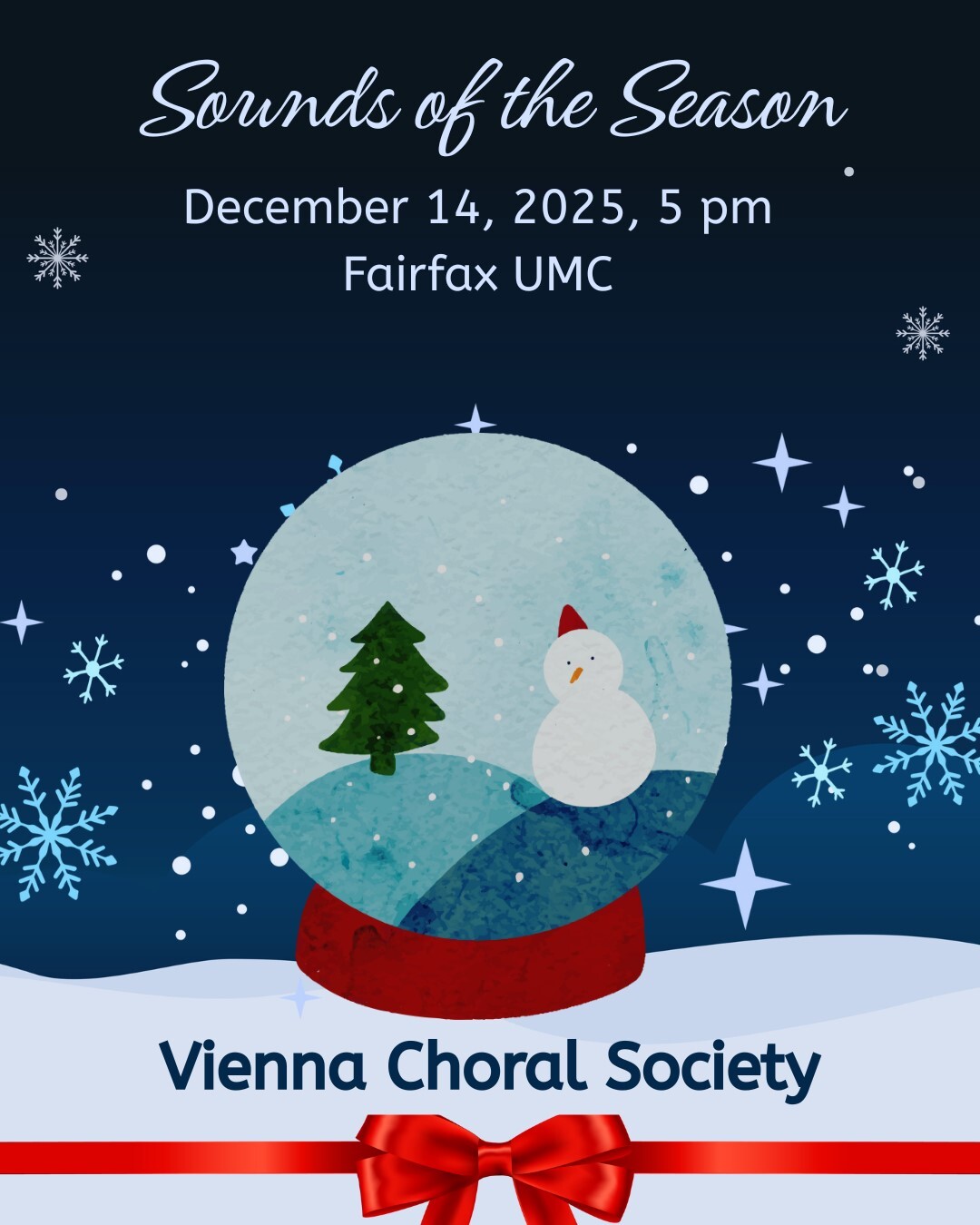 Vienna Choral Society presents Sounds of the Season