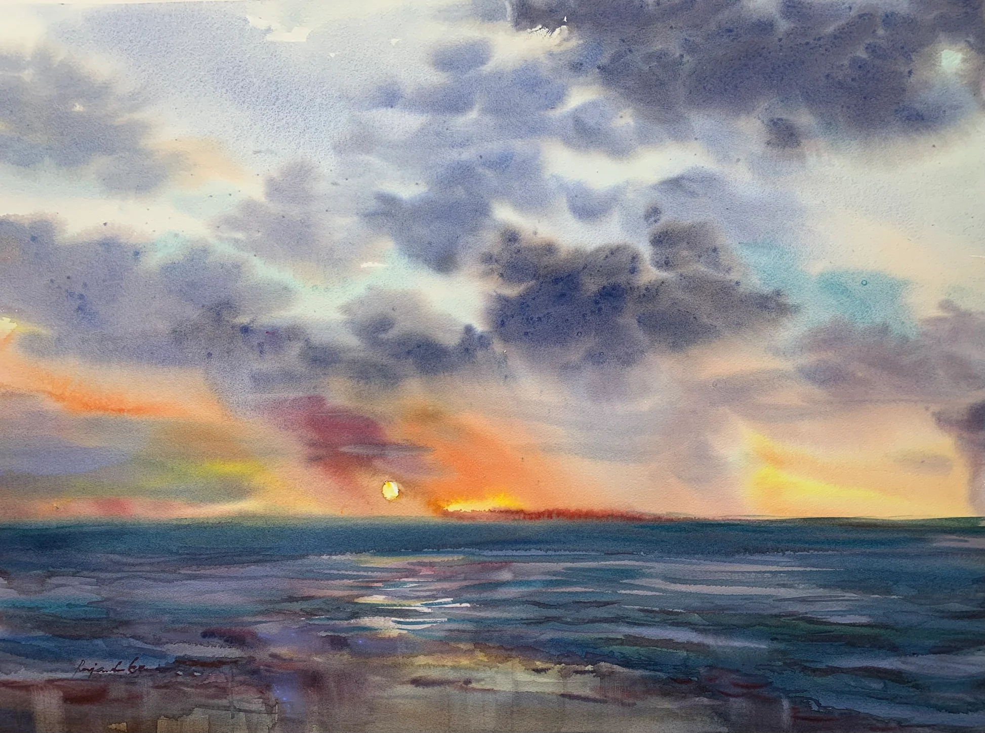 Watercolors For All – 6 Classes