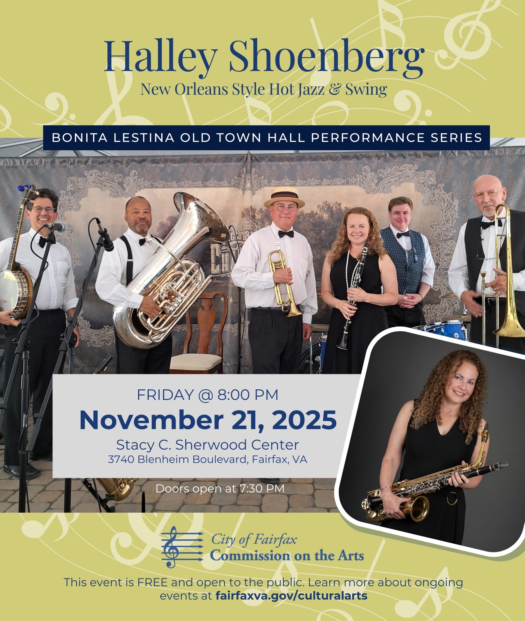 Halley Shoenberg- New Orleans Hot Jazz and Swing!