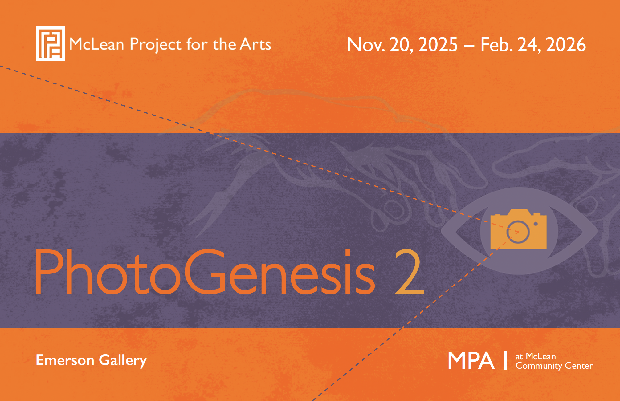 “PhotoGenesis 2” Opens Thursday, November 20, 2025 at McLean Project for the Arts