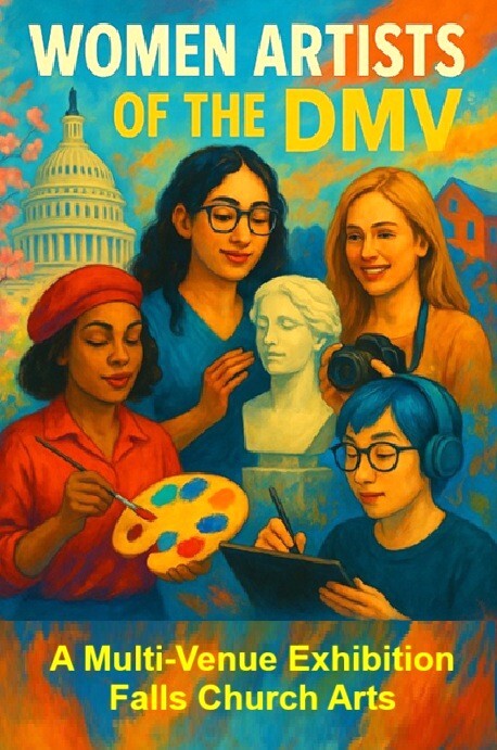 “Women Artists of the DMV” Opens at Falls Church Arts Gallery on January 10, 2026: On View through February 22