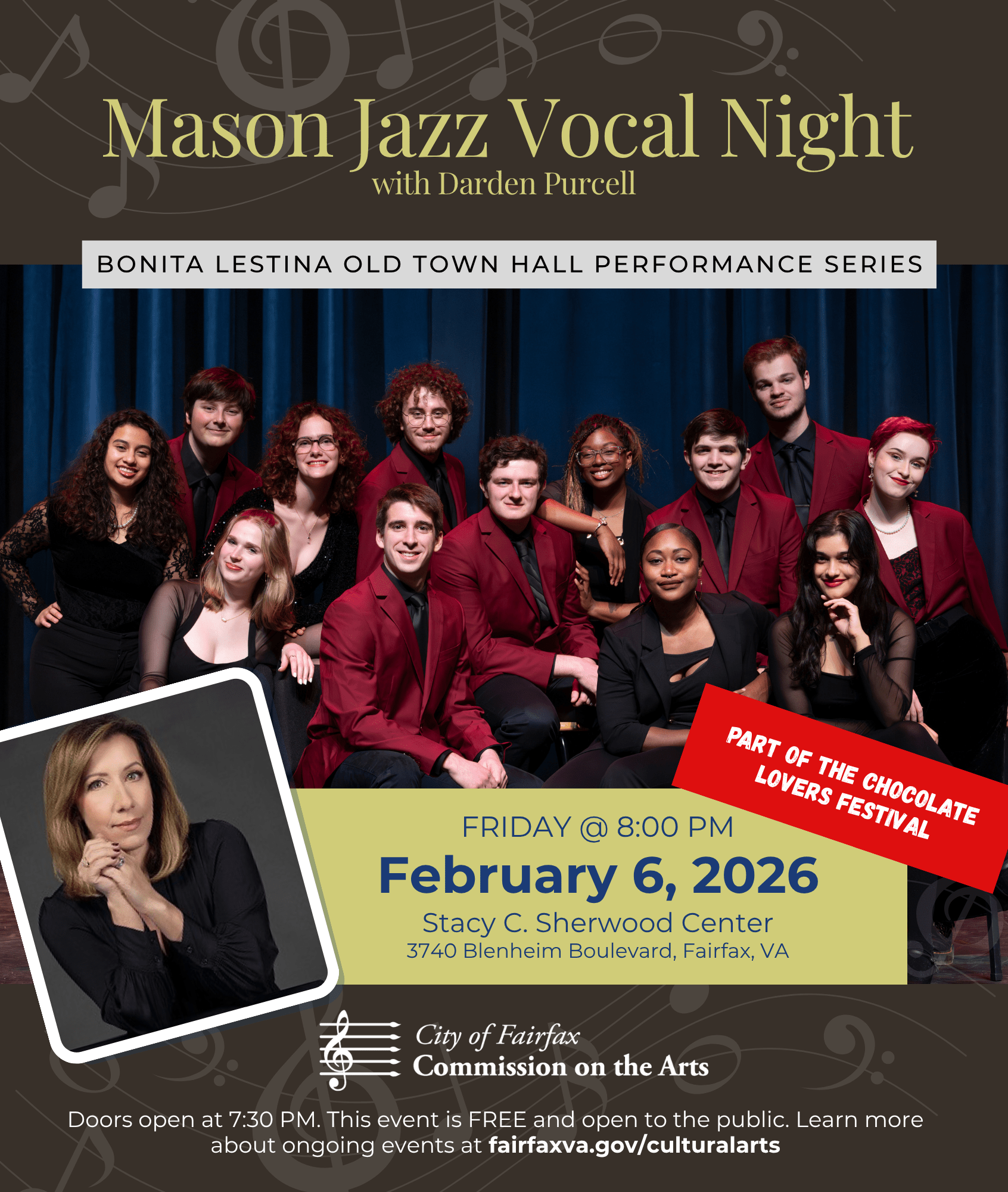 Darden Purcell & Mason Jazz Vocal Night in Fairfax City!