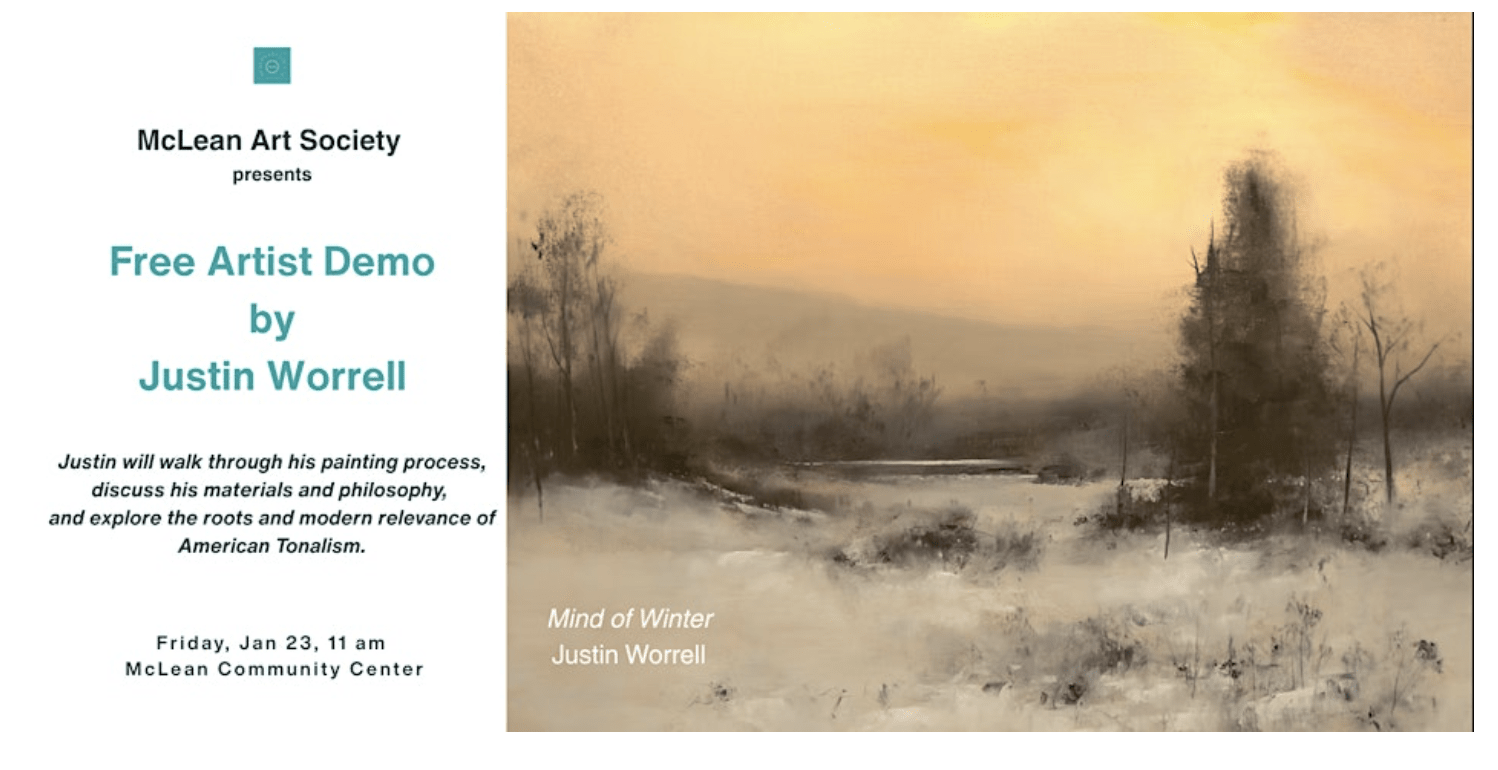 Tonalism–a Free Painting Demo with Justin Worrell
