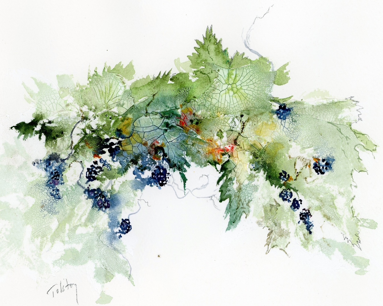 “Oddball Approaches to Watercolor”with Alex Tolstoy–3 session class, $150
