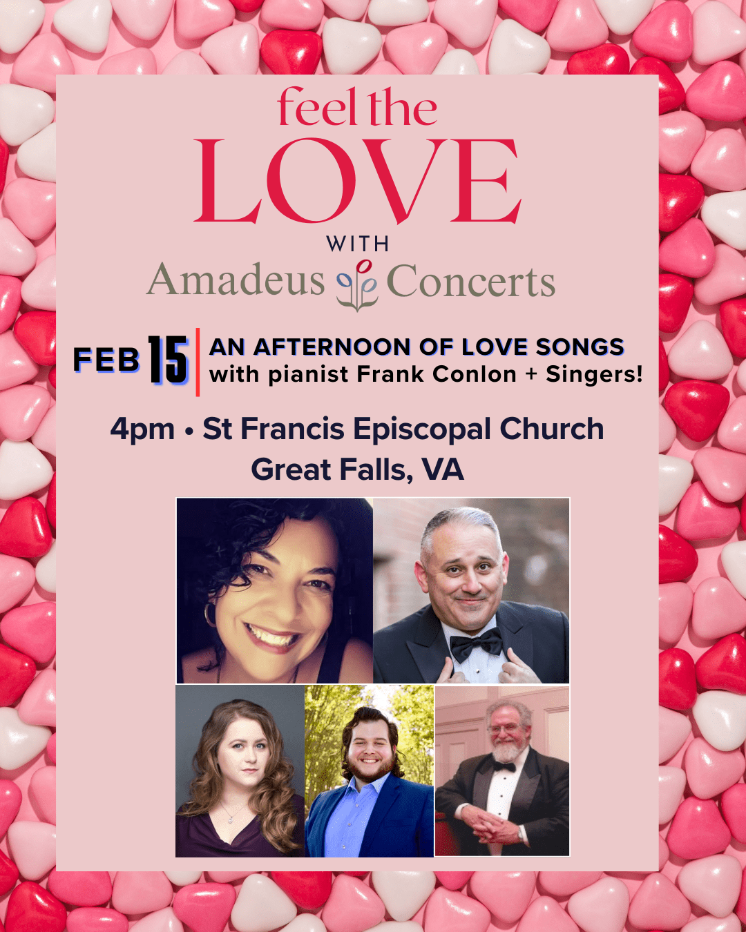 An Afternoon of Love Songs with Amadeus Concerts