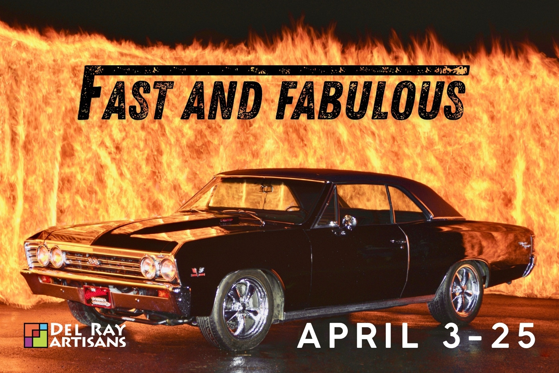 Fast and Fabulous Art Exhibit at Del Ray Artisans Gallery