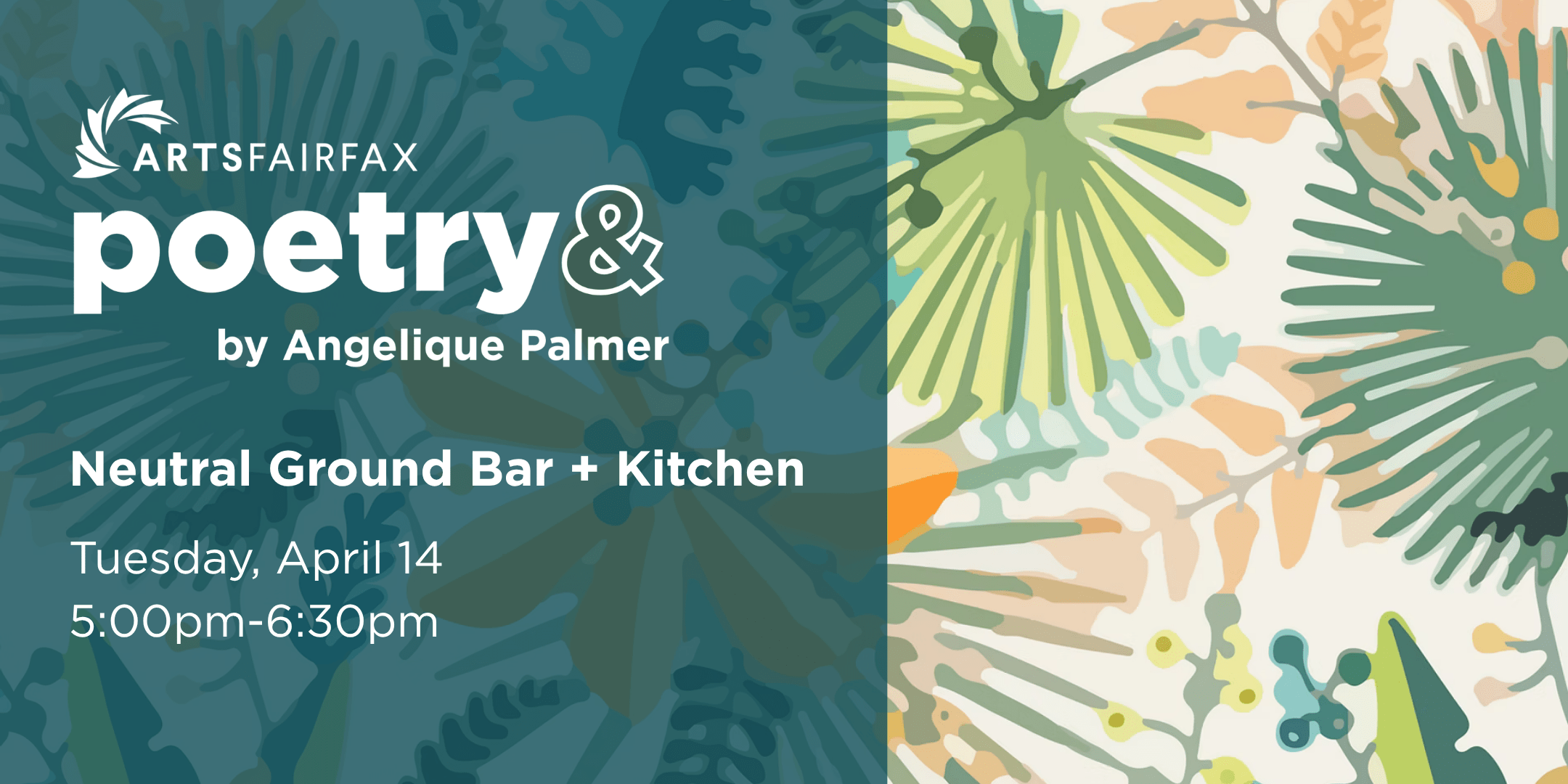 “Poetry &” at Neutral Ground Bar + Kitchen