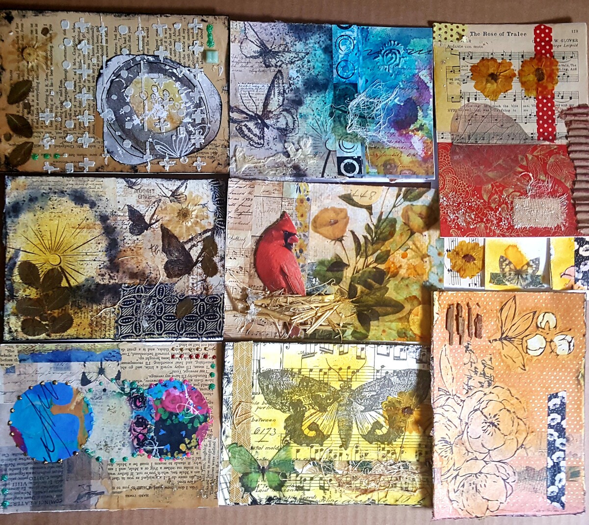 Card Making in Memory of Donna Gallo and Rusty Lynn