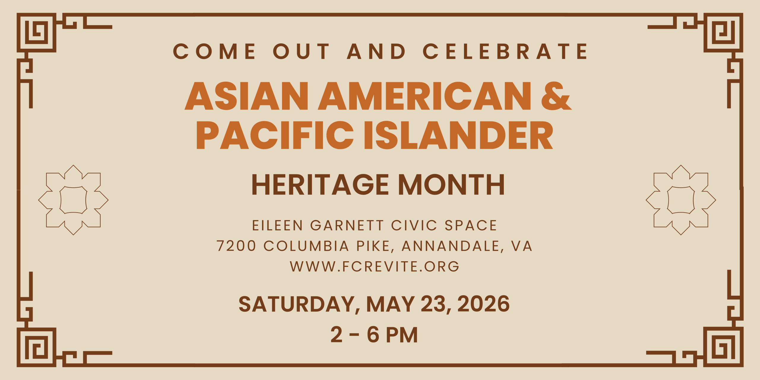 Asian American & Pacific Islander Heritage Month Celebration