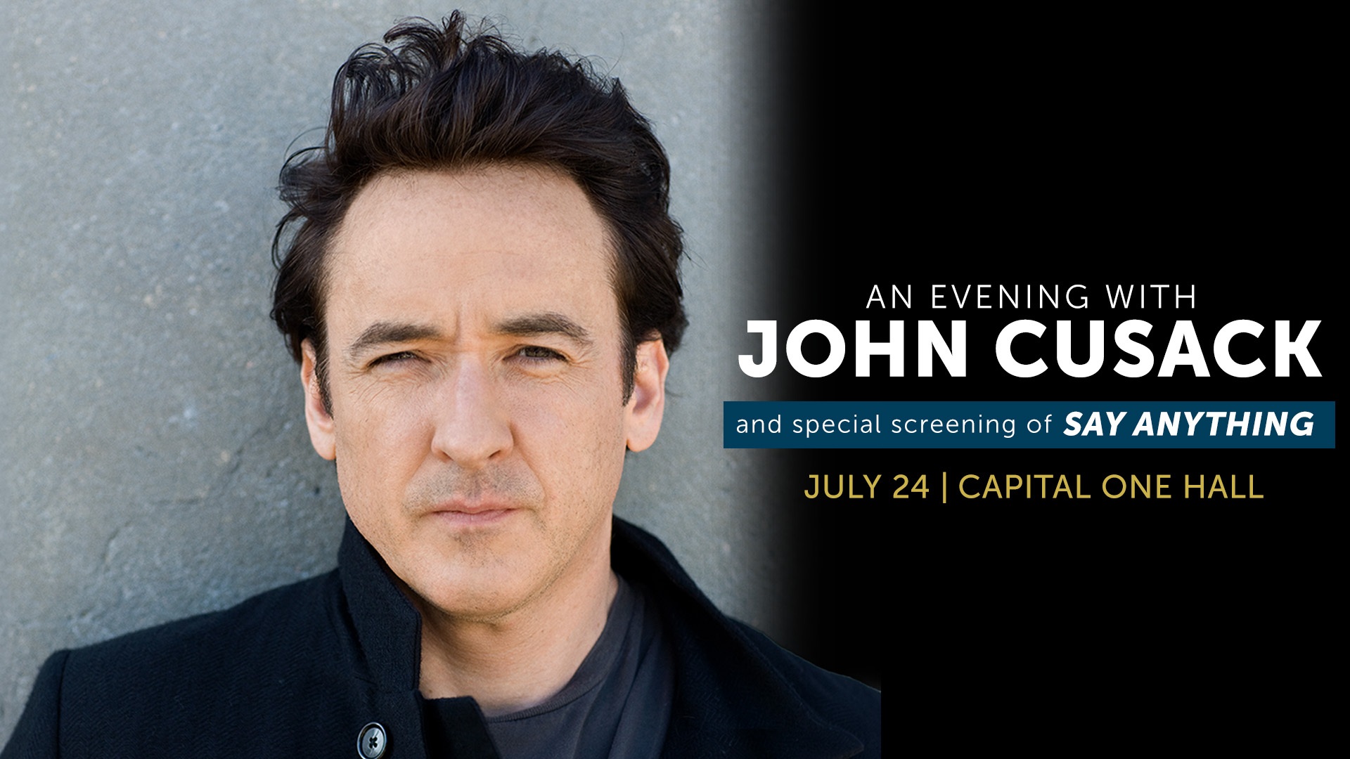 An Evening With John Cusack and A Special Screening Of “Say Anything”