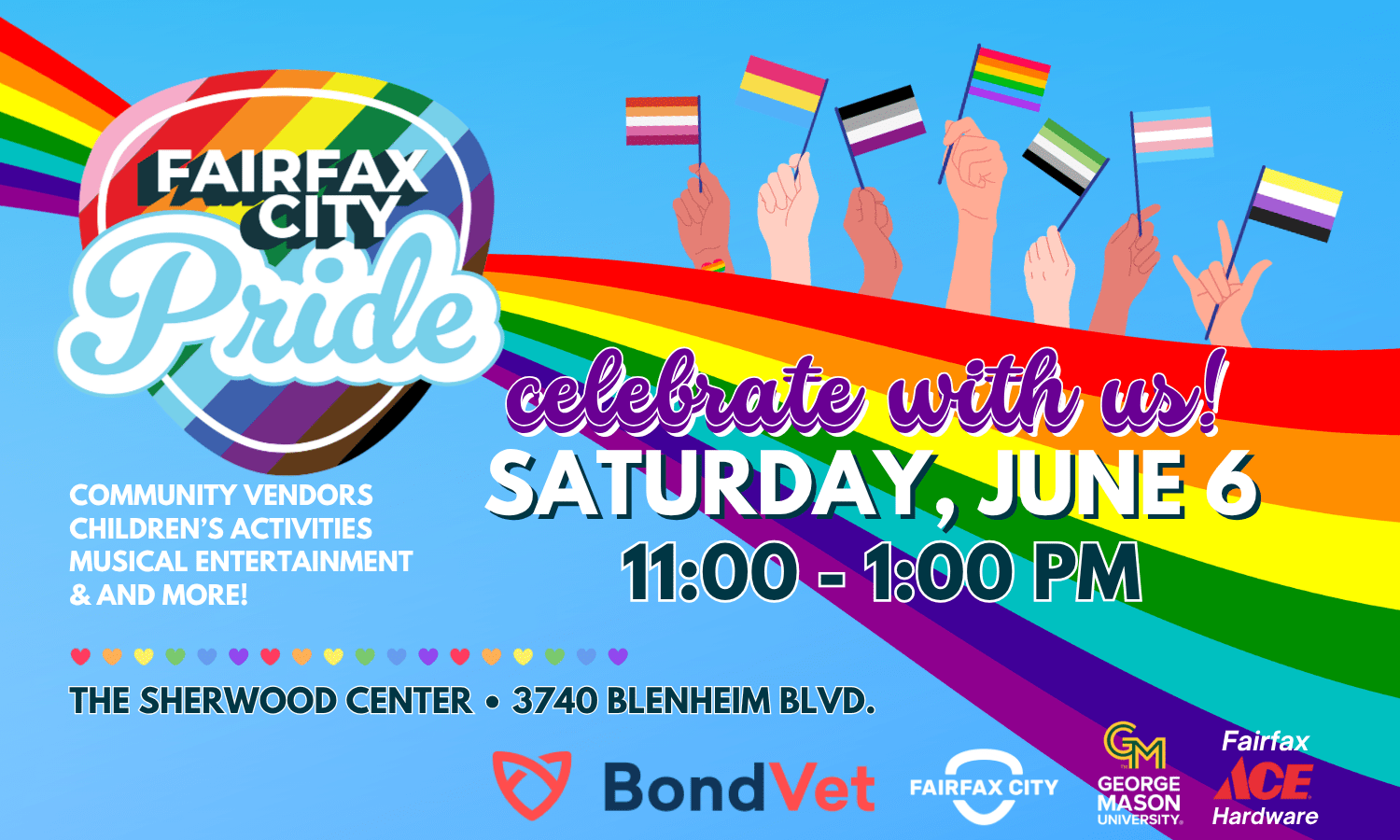 FAIRFAX PRIDE! Family-Friendly Celebration