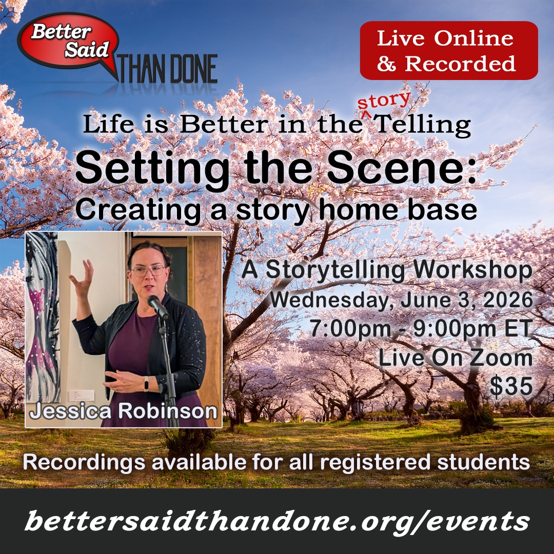 Setting the Scene in Story Workshop