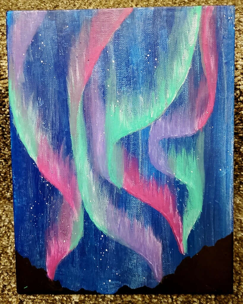 Learn to Paint the Northern Lights