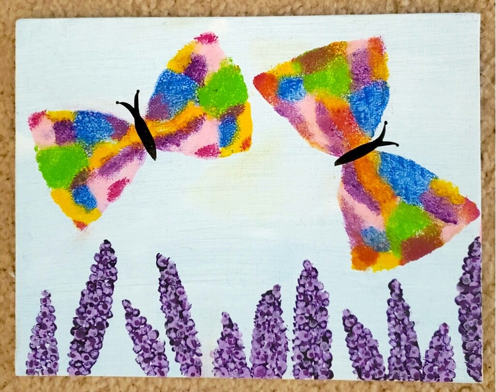 Learn to Paint the A Fun Garden Scene (Ages 5 and up)