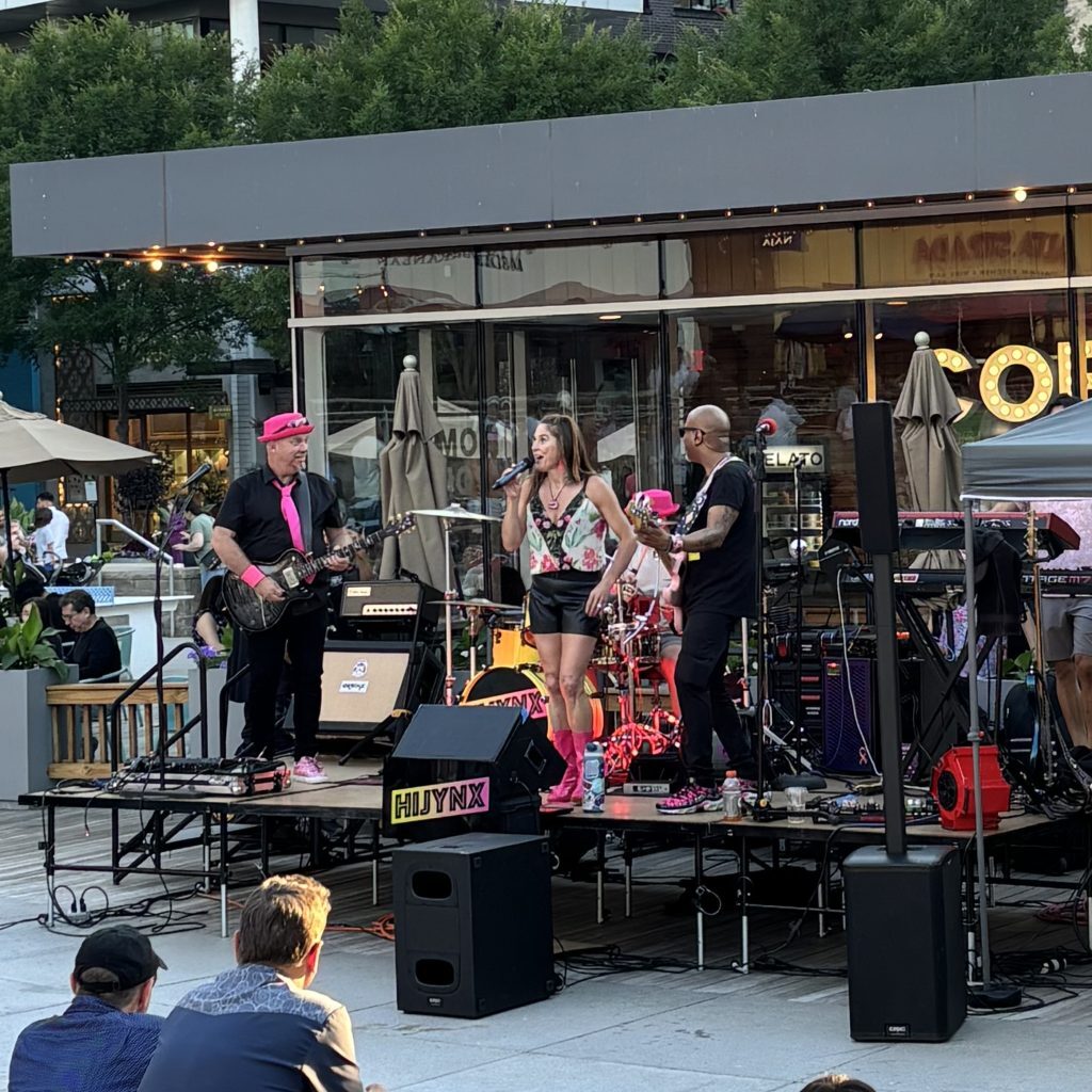 a photo of HIJYNX, a popular pop rock band from the DMV.