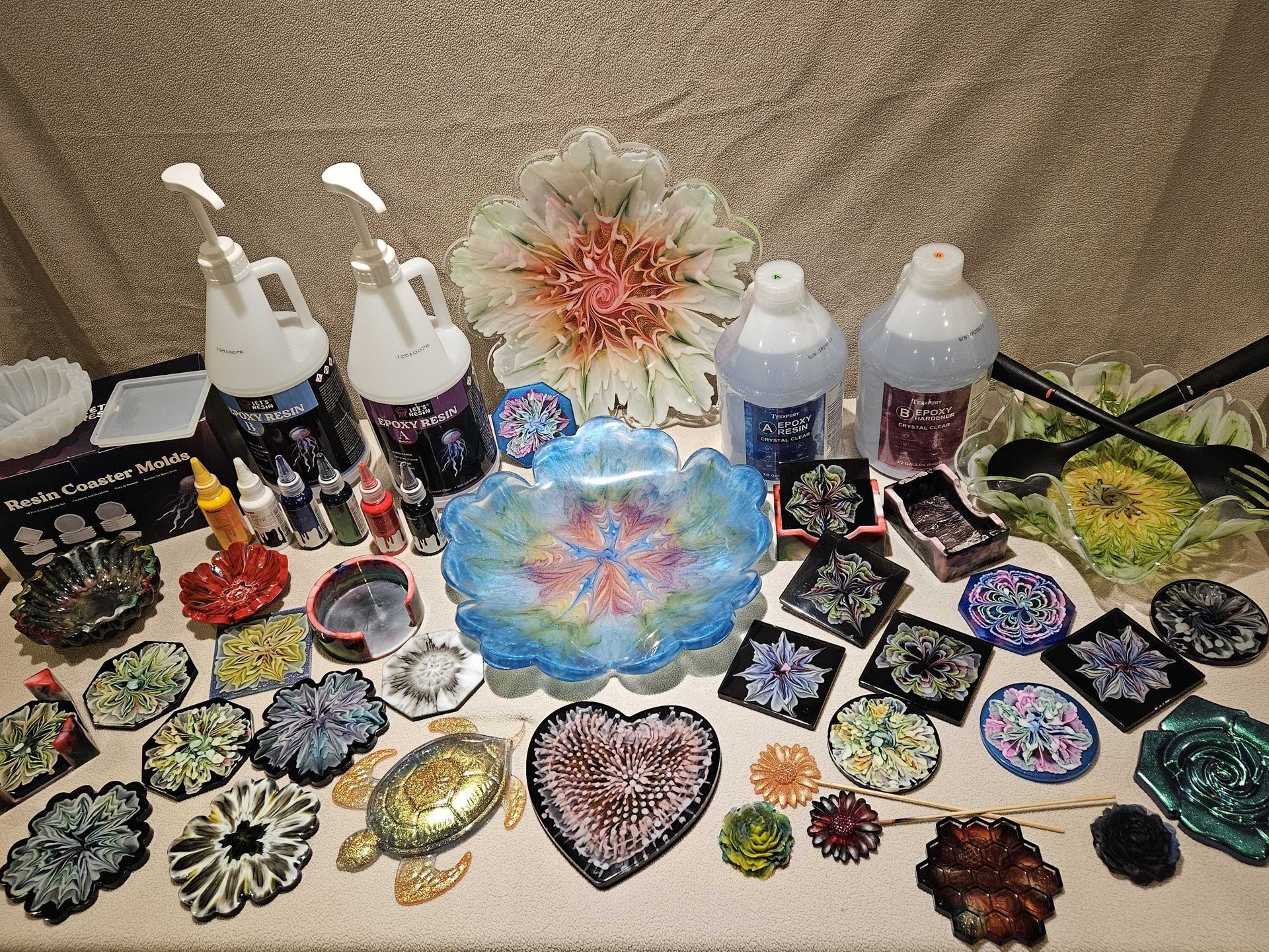 Make Your Resin Bloom