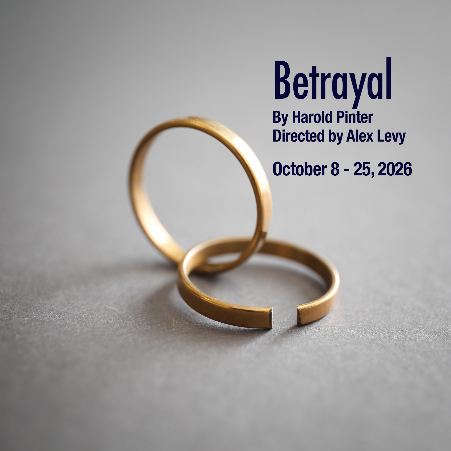 Betrayal, by Harold Pinter