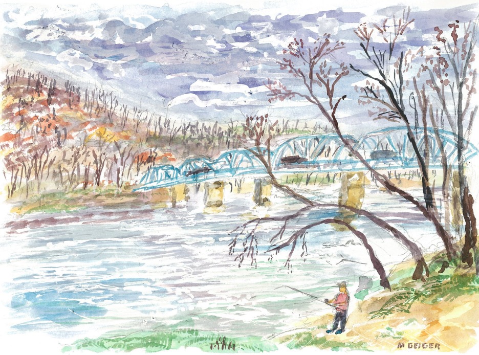 Potomac-Bridge-at-Point-of-Rocks-Watercolor2
