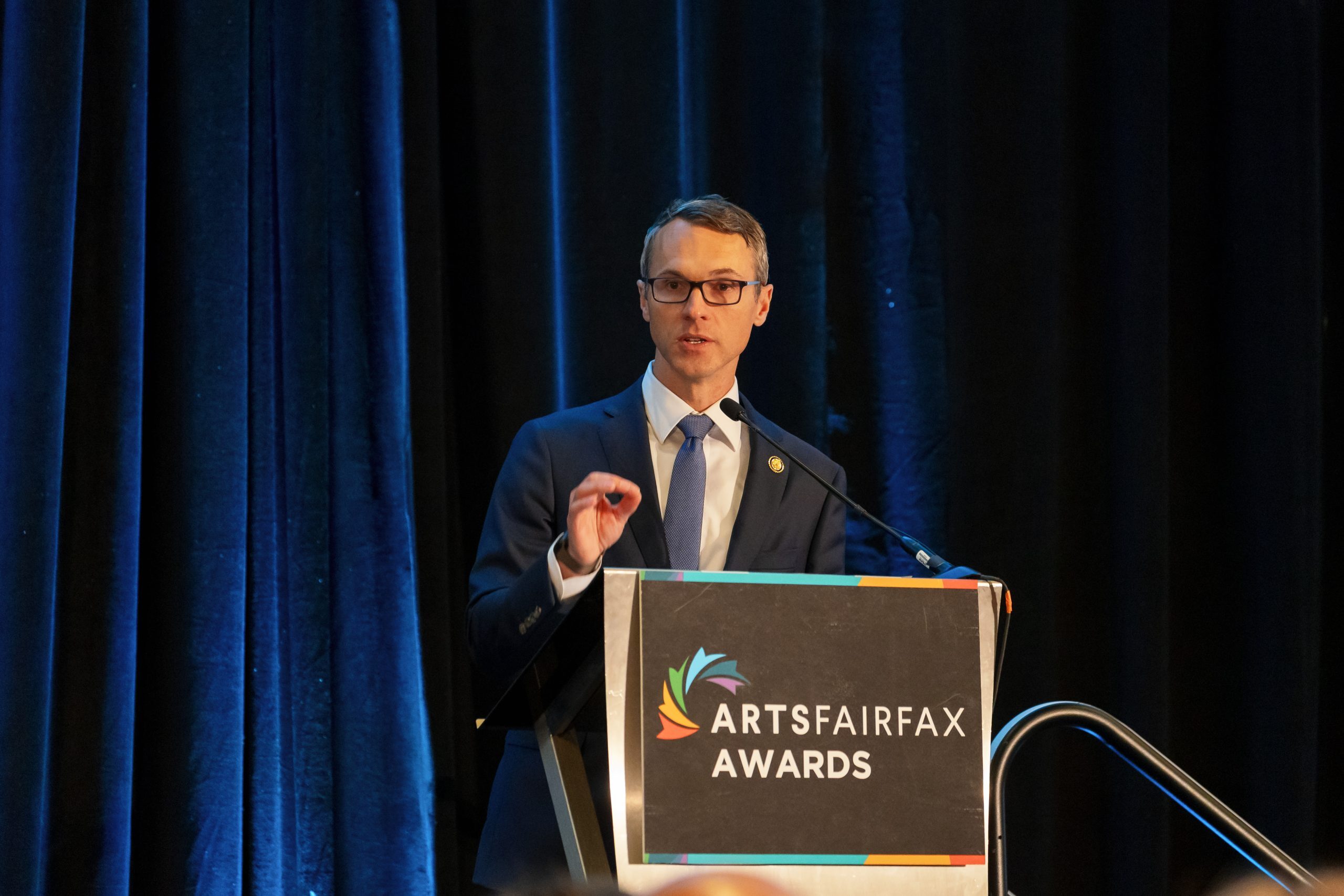 2025 ArtsFairfax Awards Congressman Walkinshaw Remarks (c) Du Col Portraits