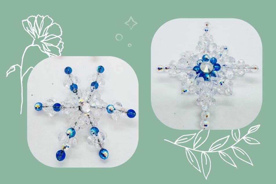 Class–Make Two Beaded Ornaments