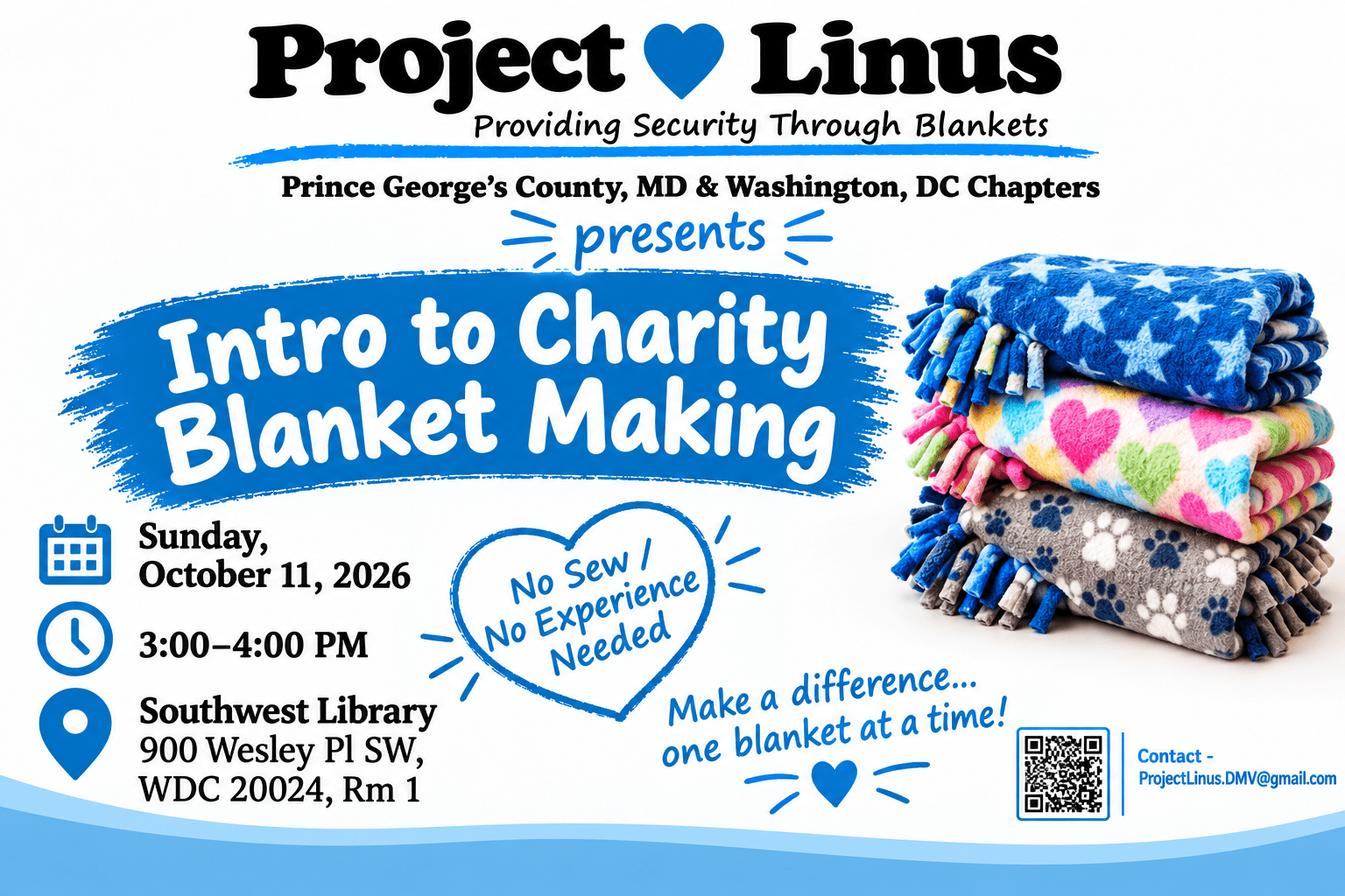 Project Linus 10 11 26 SW Lib 3-4PM