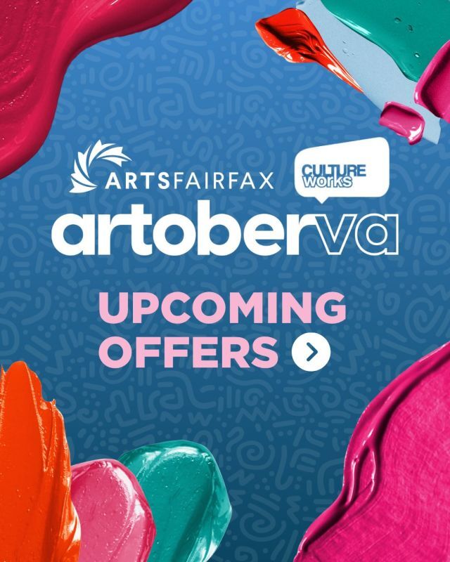 artoberVA is just getting started and we’re back with these can’t-miss events and offers! 🎟️
 
Swipe to view upcoming events ➡️
 
#ArtsFairfax #artoberVA #NationalArtsAndHumanitiesMonth #LocalArts #DMVArts

🎹 October 8: Pianist Mark Irchai (@markirchai) performs masterpieces from his repertoire as part of the Meet the Artists series—a joint venture between OLLI Mason (@olliatmason) and Reston Community Center (@restoncommunitycenter).

📖 October 8: Join Fall for the Book (@fallforthebook) for a free author talk with horror icon Stephen Graham Jones (@stephengrahamjones) as he unspools an American Indian revenge story in “The Buffalo Hunter Hunter.”

🧛‍♂️ October 8-November 1: “Monsters of the Villa Diodati” explores the nature of creativity itself, revealing the inner demons that materialized in two of the most iconic monsters in Gothic literature: John Polidori’s “The Vampyre” and Mary Shelley’s “Frankenstein.” You won’t want to miss this production at Creative Cauldron (@creativecauldron)!

🎶 October 9: Enjoy a crisp autumn evening with Emily Davies (@emilyadaviesmusic) in this series of long running jazz sets curated by Darden Purcell and Reston Community Center (@restoncommunitycenter).

📘 October 9: Fall for the Book (@fallforthebook) hosts world-renowned author Celeste Ng (@pronounced_ing) to discuss the suspense, drama, and beautifully complex interpersonal relationships that appear in her writing.

🌩️ October 9: Catch Resonance Improv Alliance (@resonanceimprov) in a brand-new, completely unscripted mystery that will be created, unraveled, and solved right before your eyes—and then never performed again.

🎨 October 9 & October 11: Local artist Brianna Camp (@bripaints) leads a Community Paint Day to help shape the “Tree of Learning Community Mural,” a vibrant public artwork that will welcome visitors to OLLI Mason (@olliatmason) and celebrate lifelong learning, creativity, and connection.

🕸️ October 9-October 18: “The Addams Family,” presented by McLean Community Players (@mcleanplayers), is a laugh-out-loud musical comedy that celebrates love, loyalty, and embracing what makes each of us unique. You won’t want to miss it!

🌵 October 9-October