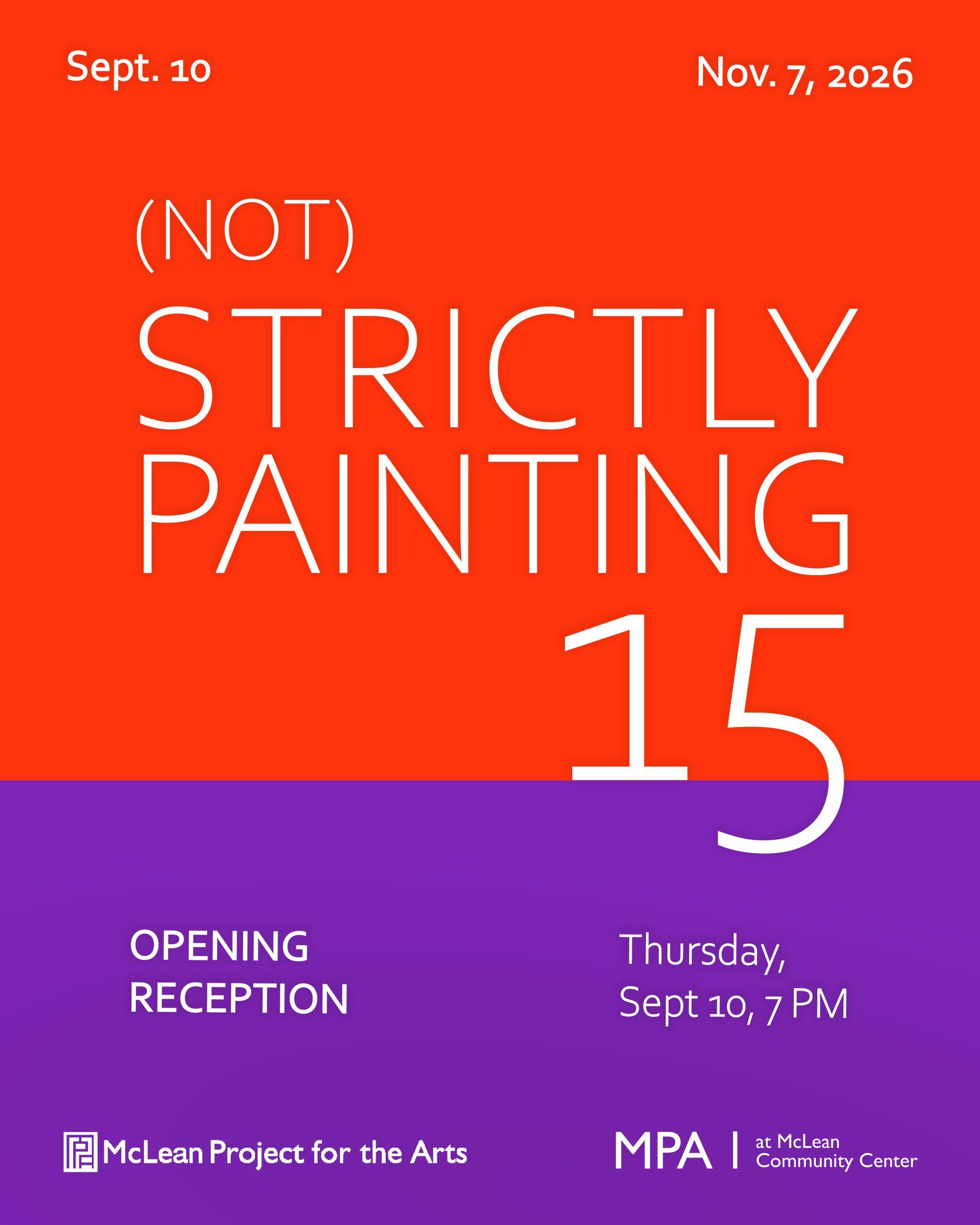 (Not) Strictly Painting 15 Artist Talk